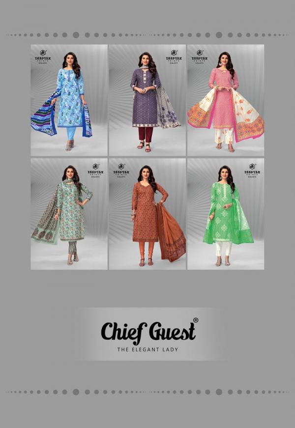 Deeptex Chief Guest Vol 33 Premium Cotton Dress Material